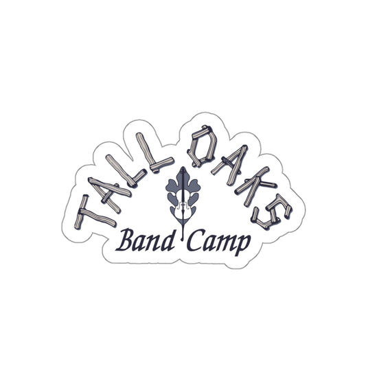 American Pie movie inspired Tall Oaks Band Camp die-cut stickers
