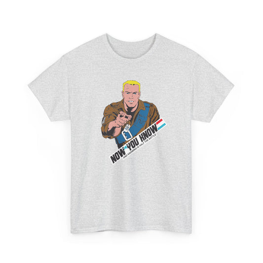 GI Joe Duke "Now You Know" unisex t-shirt