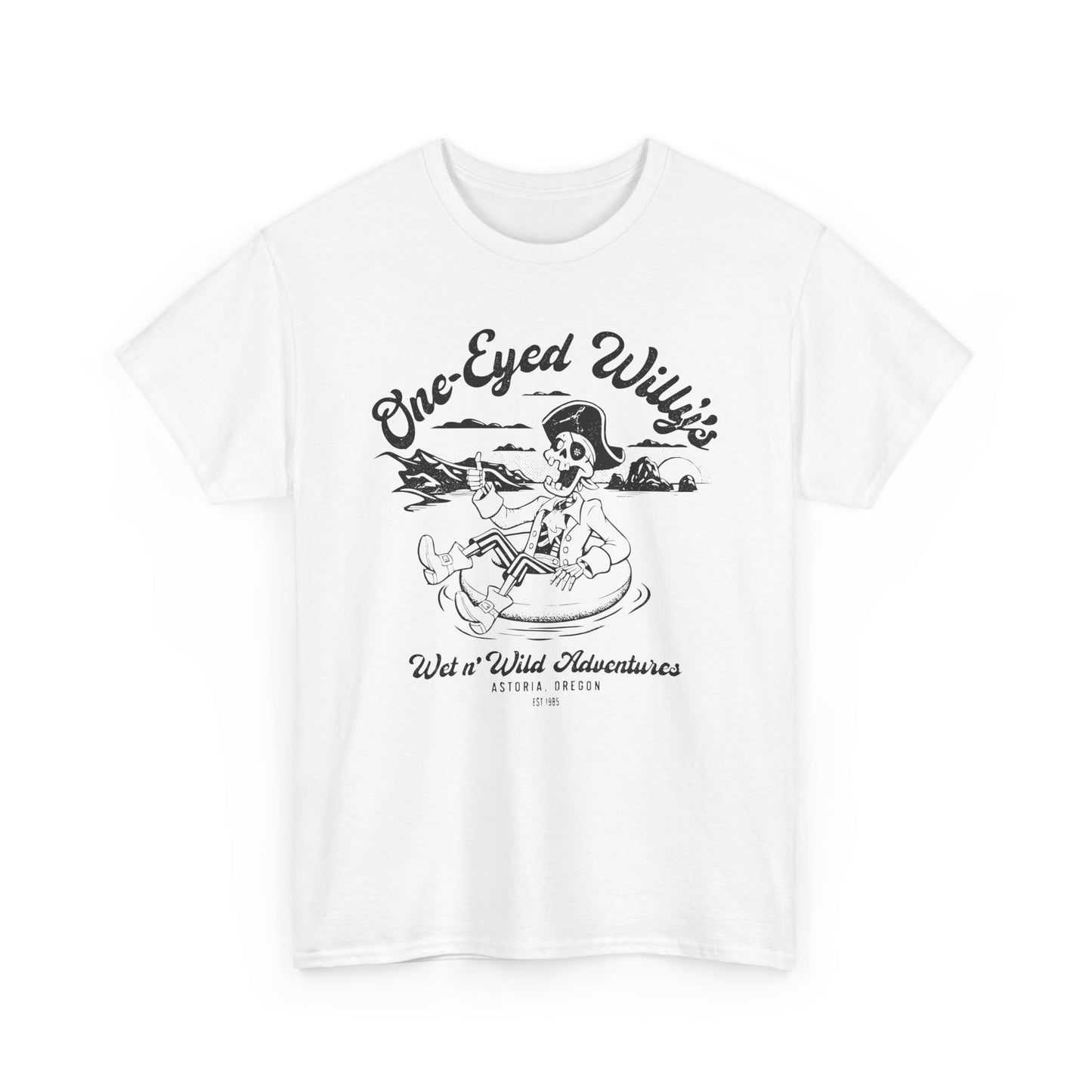 One-Eyed Willy's Wet n' Wild Adventures Goonies-inspired unisex t-shirt