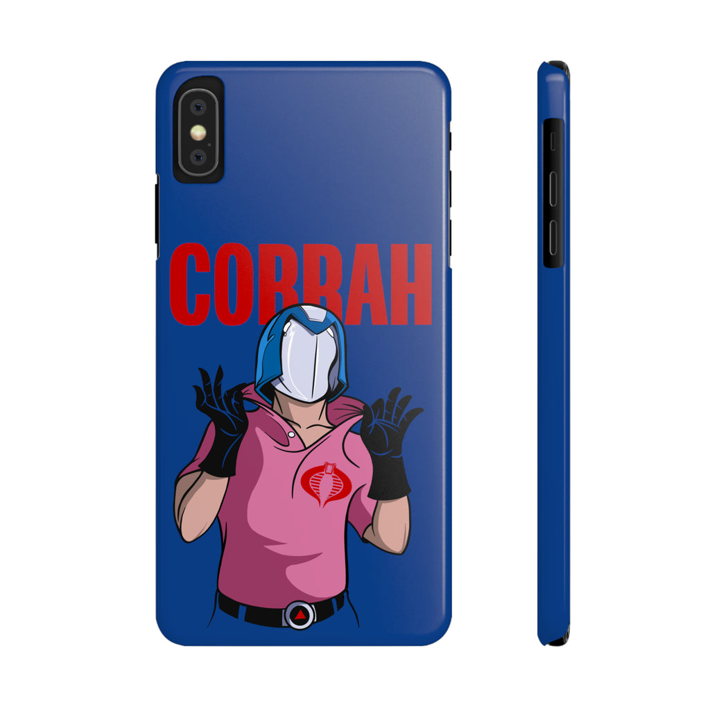 GI Joe inspired "Cobrah" Cobra Commander slim phone cases - Rerun Designs