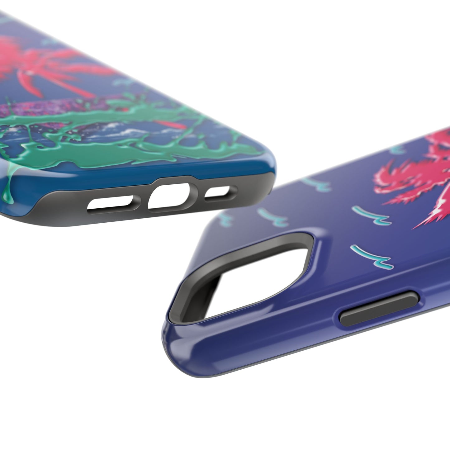 Pink Palm - Trapper Keeper inspired tough MagSafe® iPhone cases