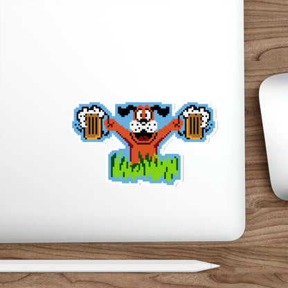 8-bit Legends: Duck Hunt "Big Winner" die-cut stickers