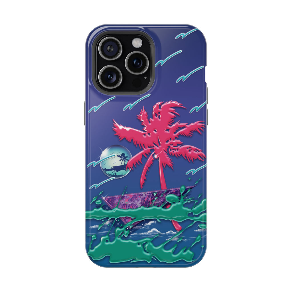 Pink Palm - Trapper Keeper inspired tough MagSafe® iPhone cases