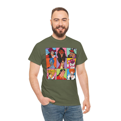 Villains' Club - Disney male villains unisex t-shirt