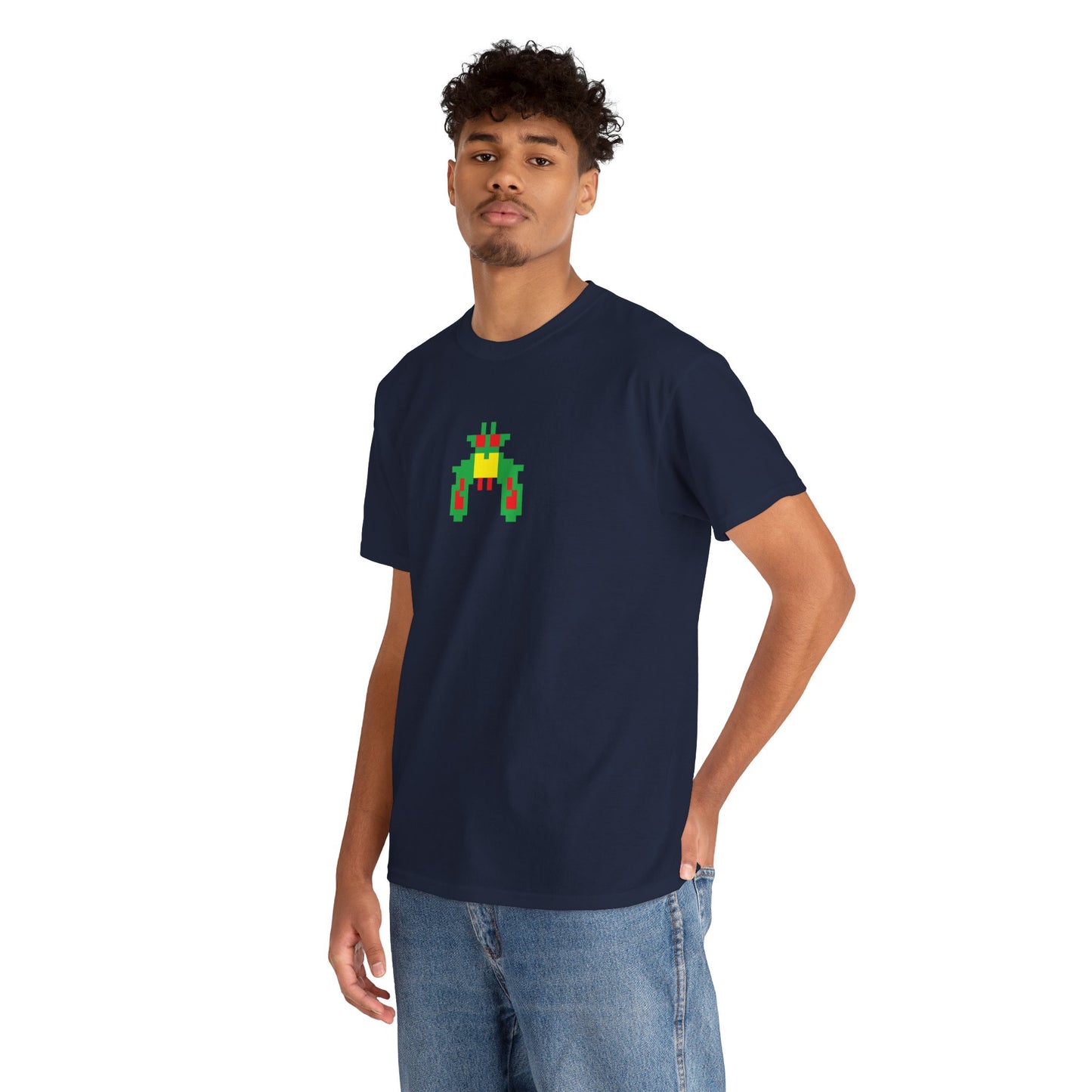 8-bit Legends: Galaga Green Boss unisex t-shirt