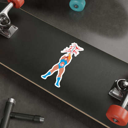 Lion-o silhouette vinyl die-cut sticker