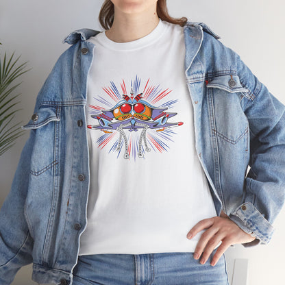Galaga cabinet art unisex t-shirt