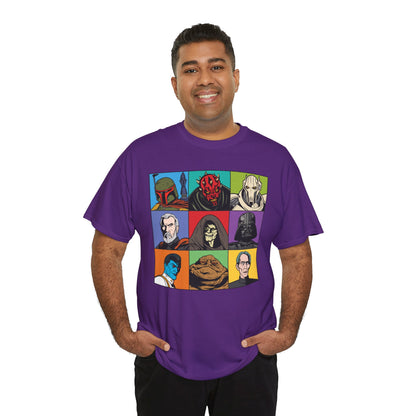Villains of the Galaxy - Star Wars villains unisex t-shirt