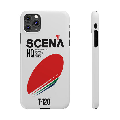 VHS Visions - retro Scena HQ T-120 VHS tape inspired slim iPhone cases
