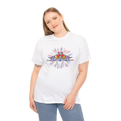 Galaga cabinet art unisex t-shirt