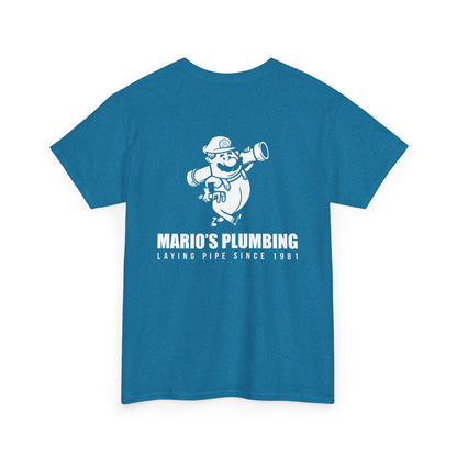 Marios Plumbing Laying Pipe Since 1981 - unisex mascot t-shirt