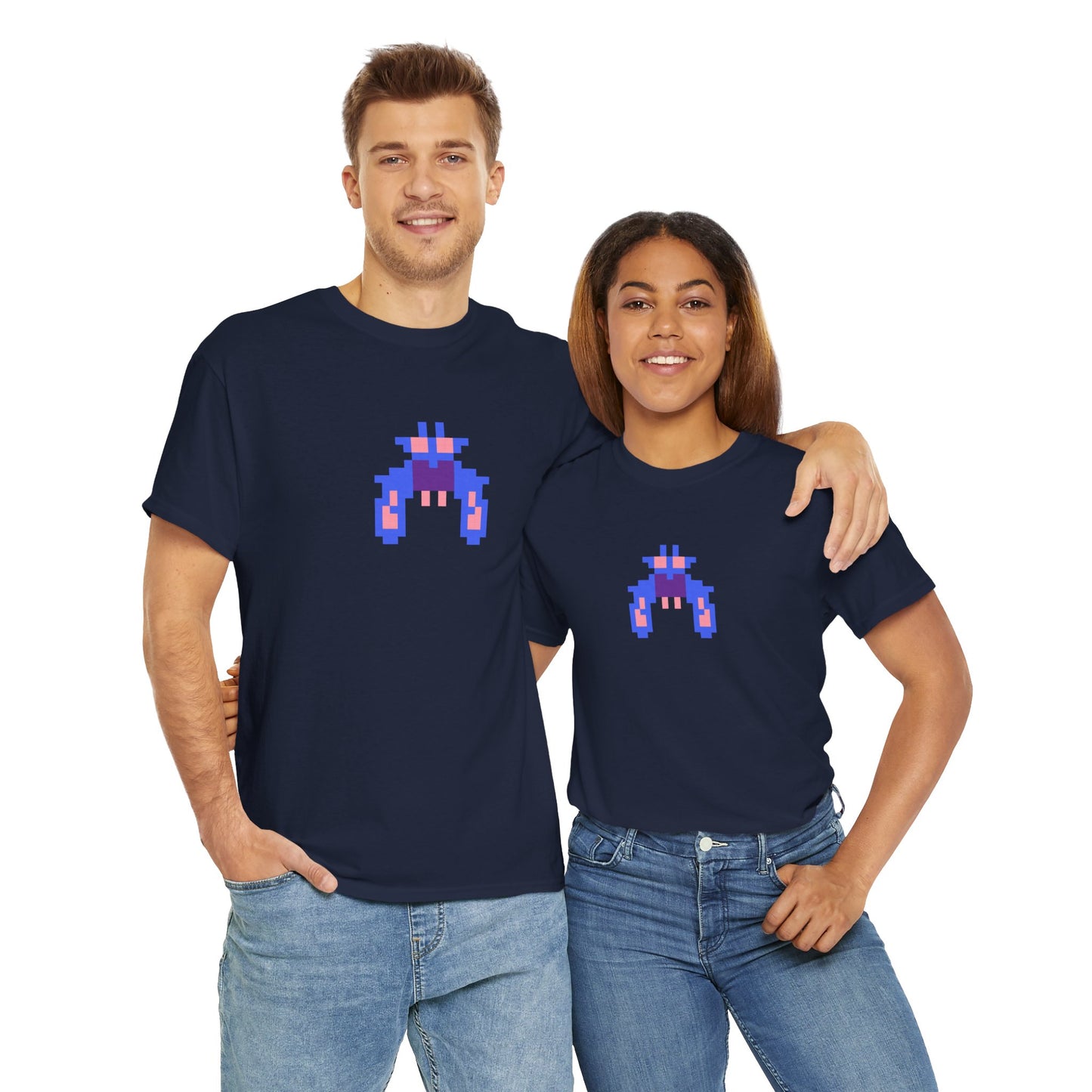 8-bit Legends: Galaga Purple Boss unisex t-shirt