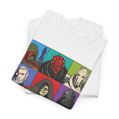 Villains of the Galaxy - Star Wars villains unisex t-shirt
