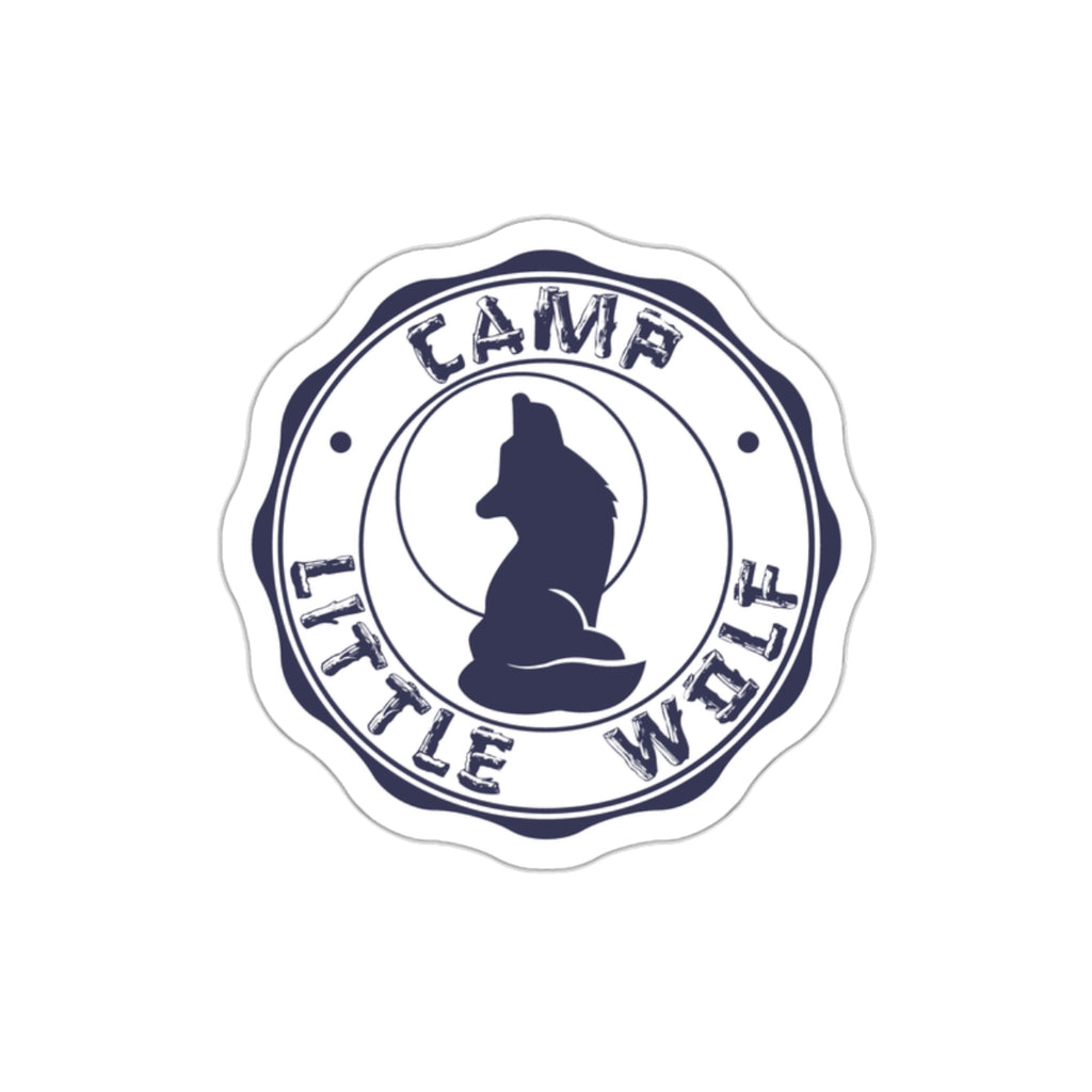 Little Darlings movie inspired Camp Little Wolf summer camp die-cut stickers - Rerun Designs