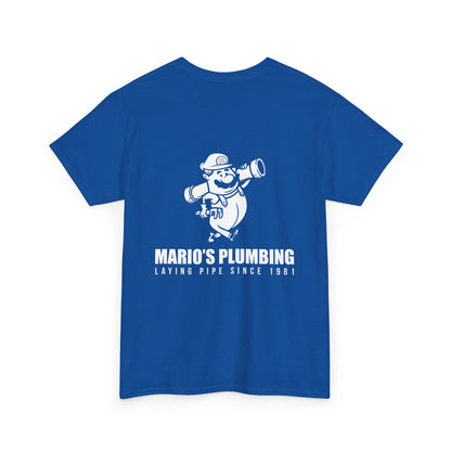 Marios Plumbing Laying Pipe Since 1981 - unisex mascot t-shirt