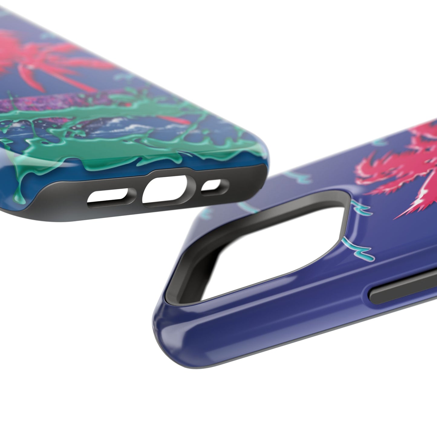 Pink Palm - Trapper Keeper inspired tough MagSafe® iPhone cases