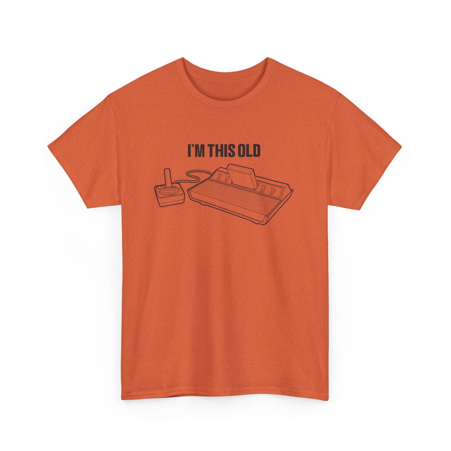 I'm this old - vintage gaming console unisex tshirt