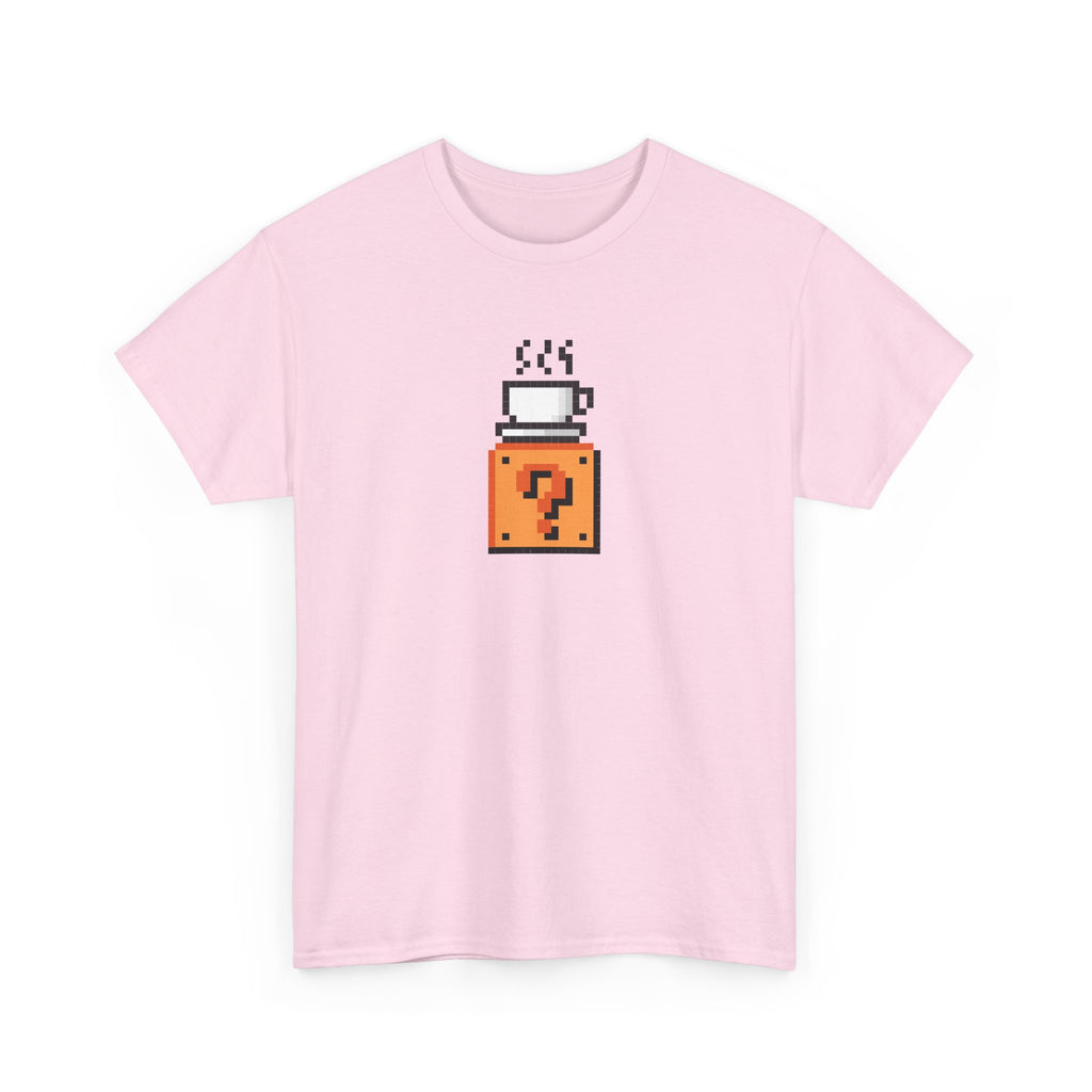 SuperMario-inspired "Caffeine power-up" unisex t-shirt