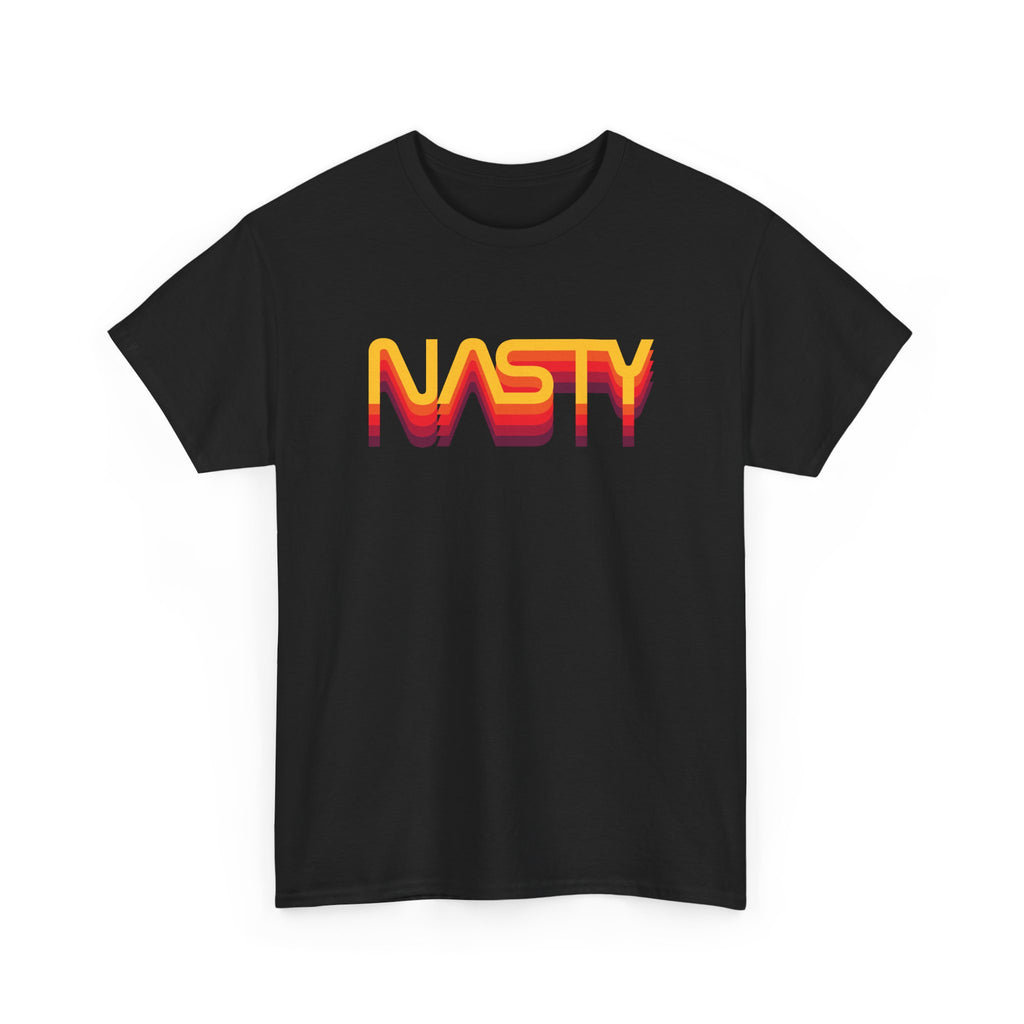 NASTY vintage sunset vibes NASA logo inspired t-shirt