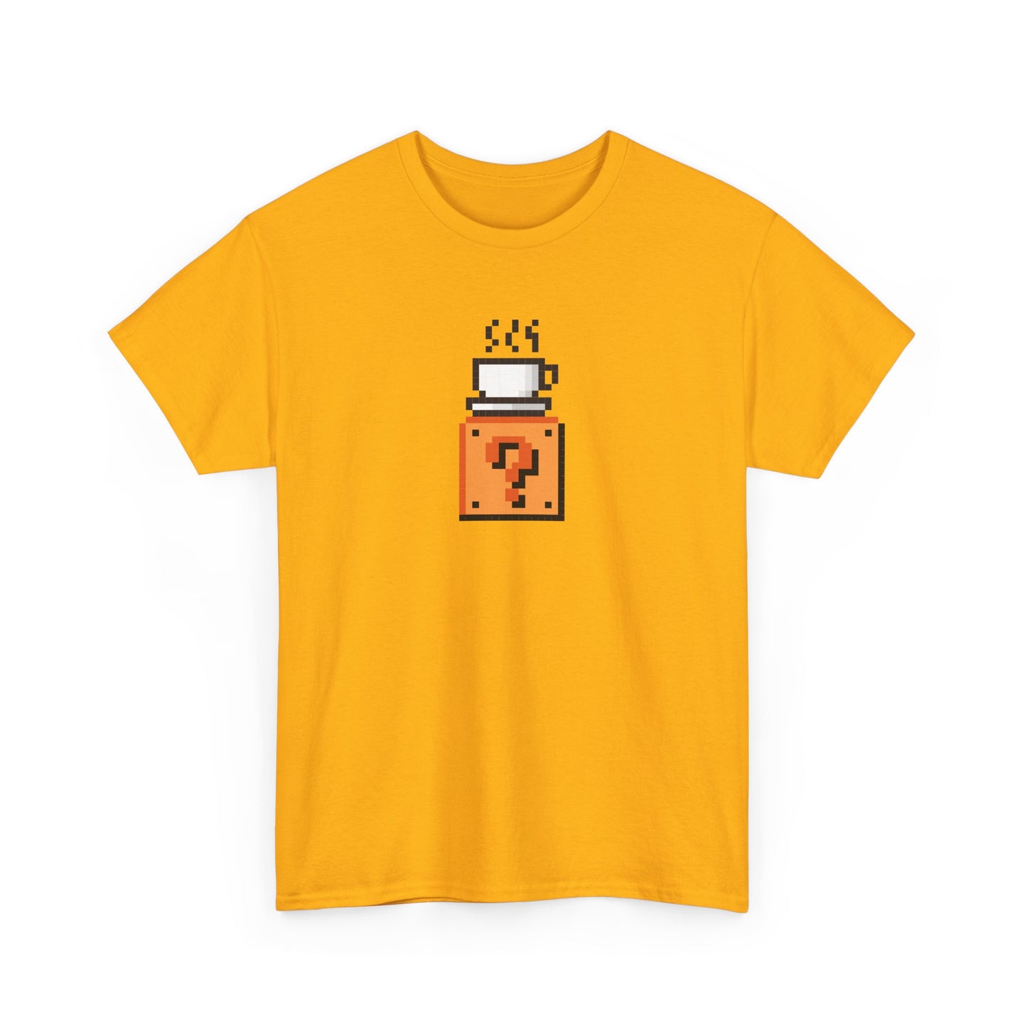 SuperMario-inspired "Caffeine power-up" unisex t-shirt