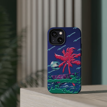 Pink Palm - Trapper Keeper inspired tough MagSafe® iPhone cases