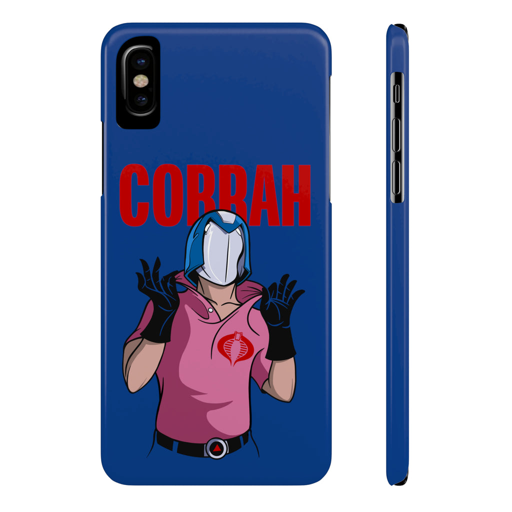 GI Joe inspired "Cobrah" Cobra Commander slim phone cases - Rerun Designs