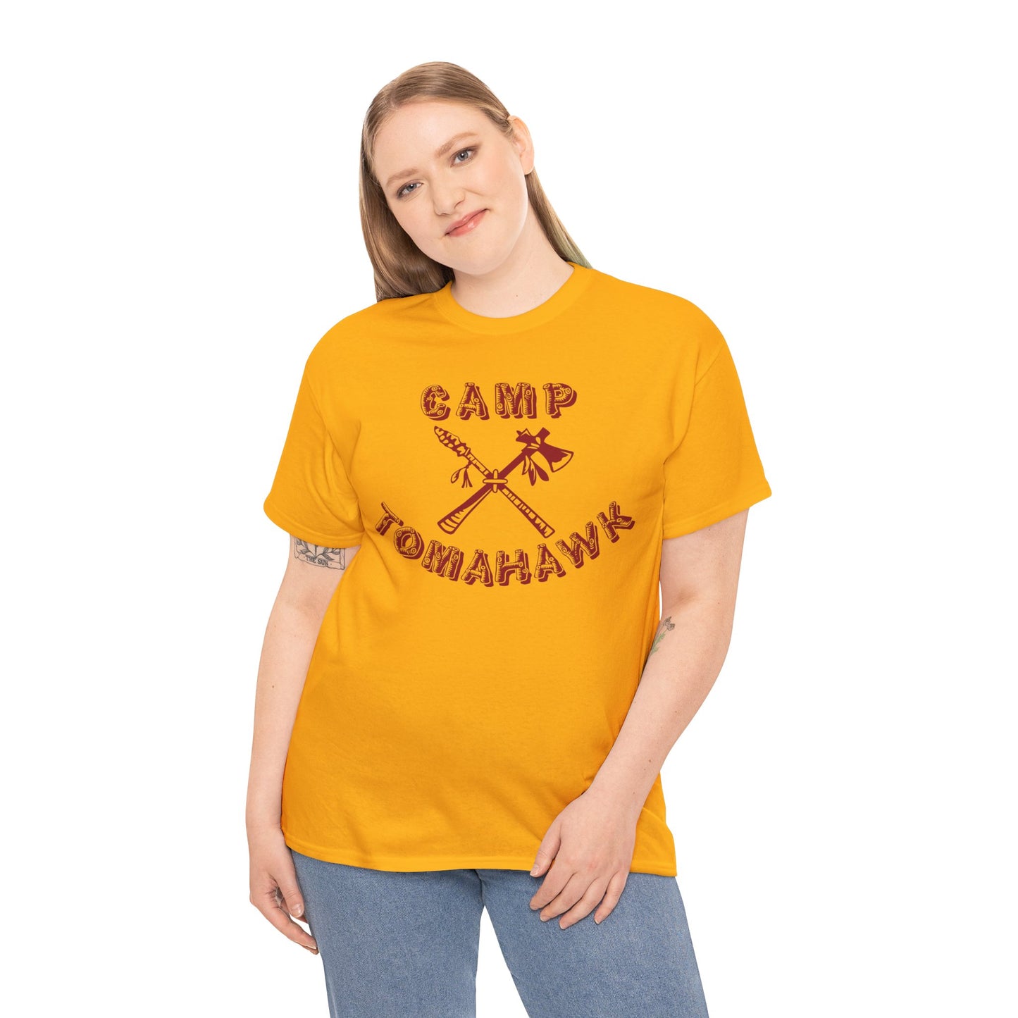 Little Darlings movie inspired Camp Tomahawk summer camp unisex t-shirt