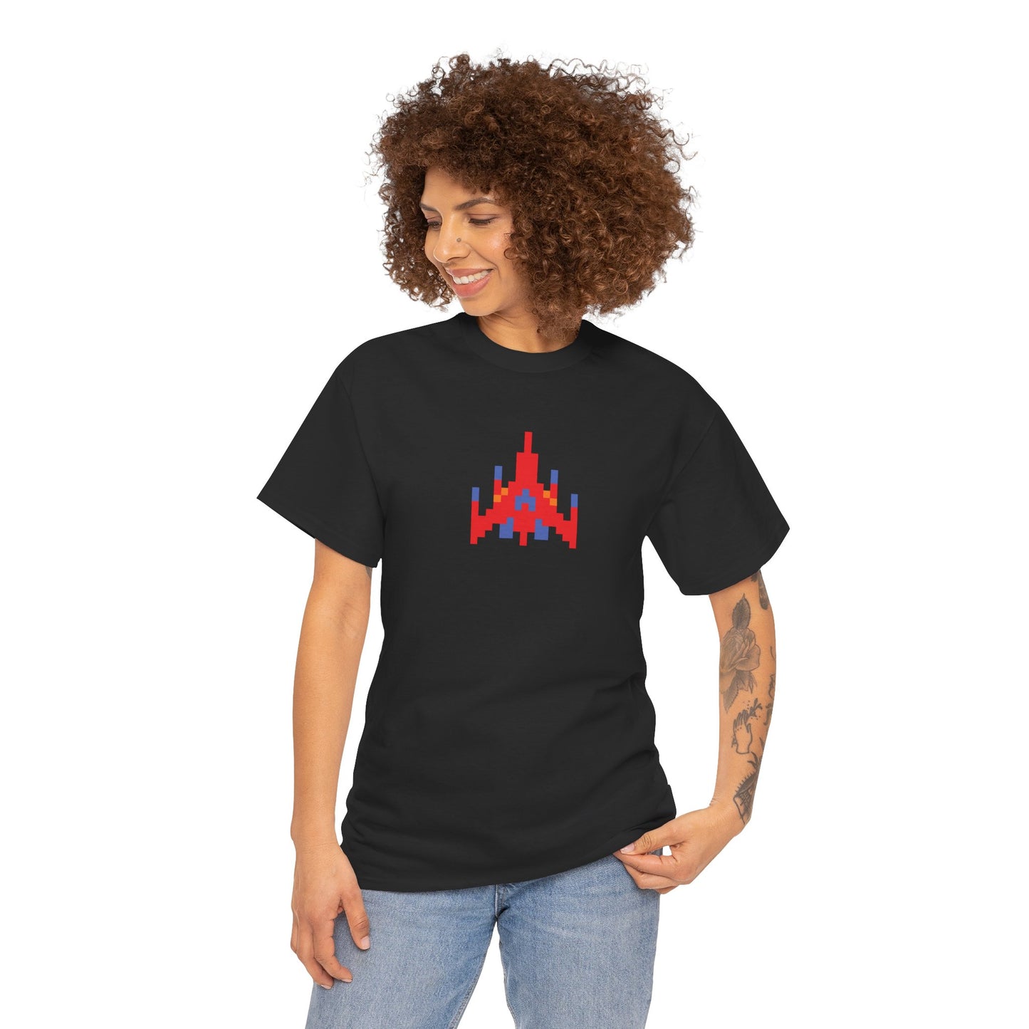8-bit Legends: Galaga Red Fighter unisex t-shirt