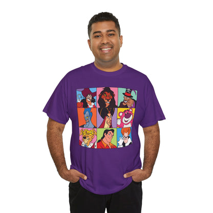 Villains' Club - Disney male villains unisex t-shirt
