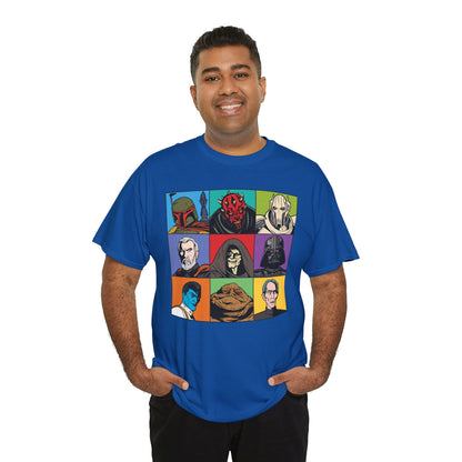 Villains of the Galaxy - Star Wars villains unisex t-shirt