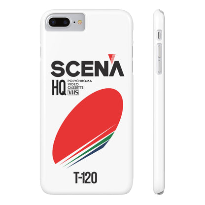VHS Visions - retro Scena HQ T-120 VHS tape inspired slim iPhone cases