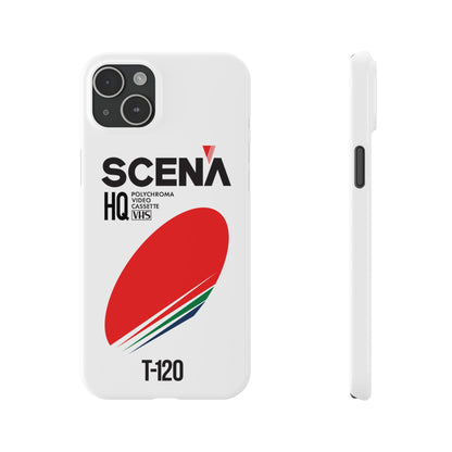 VHS Visions - retro Scena HQ T-120 VHS tape inspired slim iPhone cases