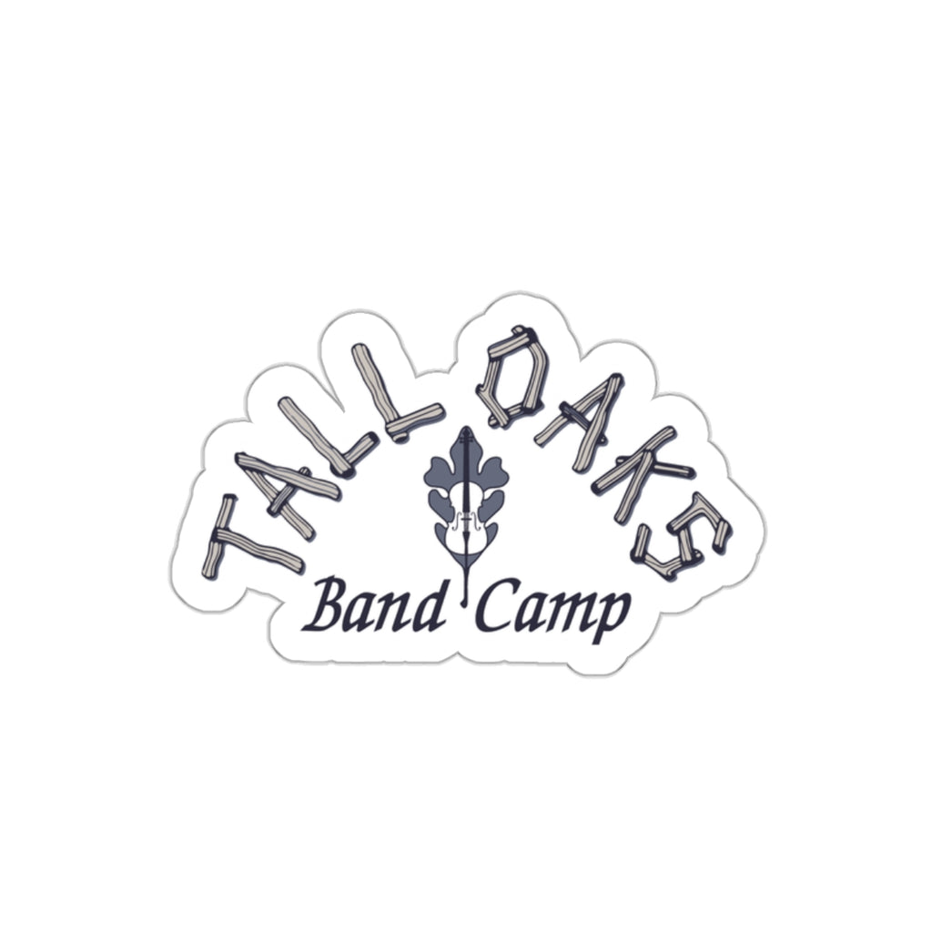 American Pie movie inspired Tall Oaks Band Camp die-cut stickers