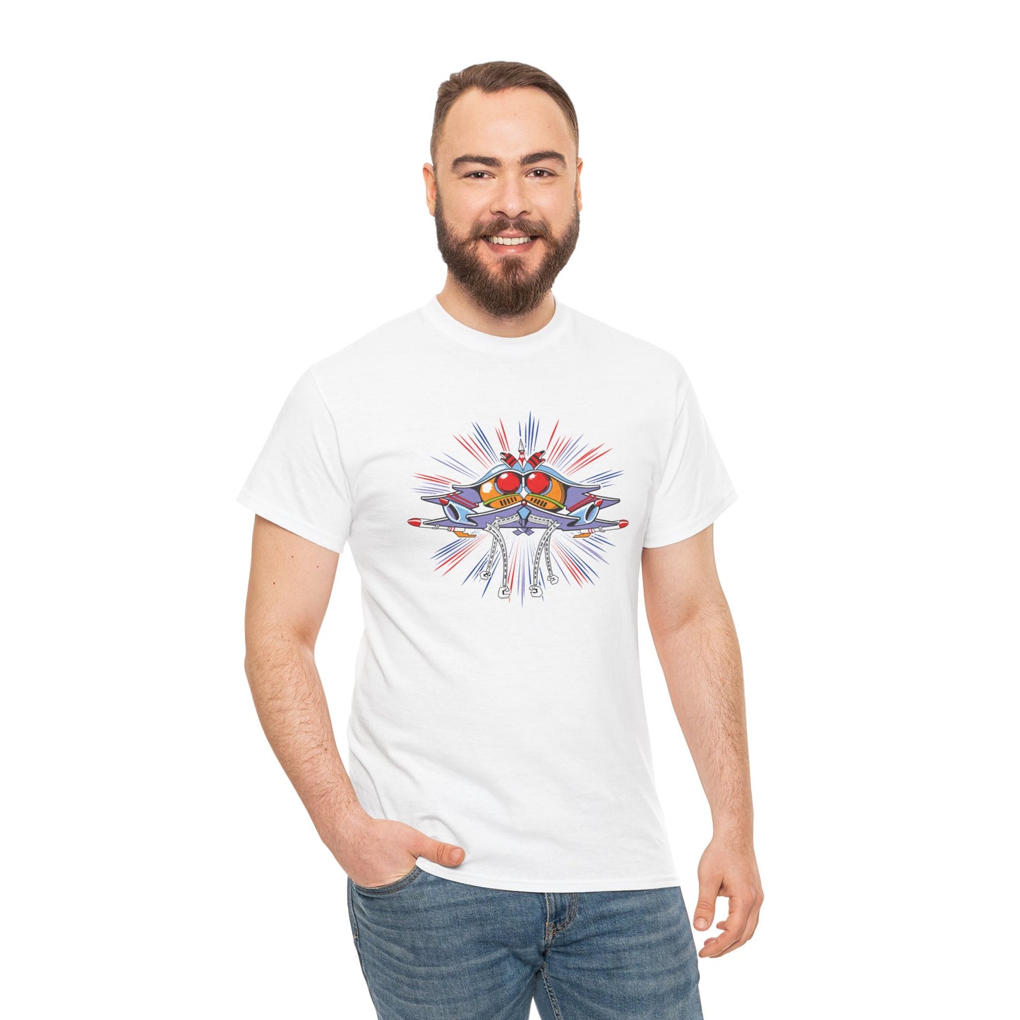 Galaga cabinet art unisex t-shirt