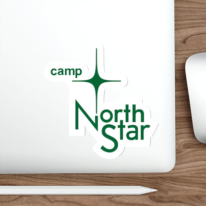 Meatballs movie-inspired Camp North Star summer camp die-cut stickers - Rerun Designs