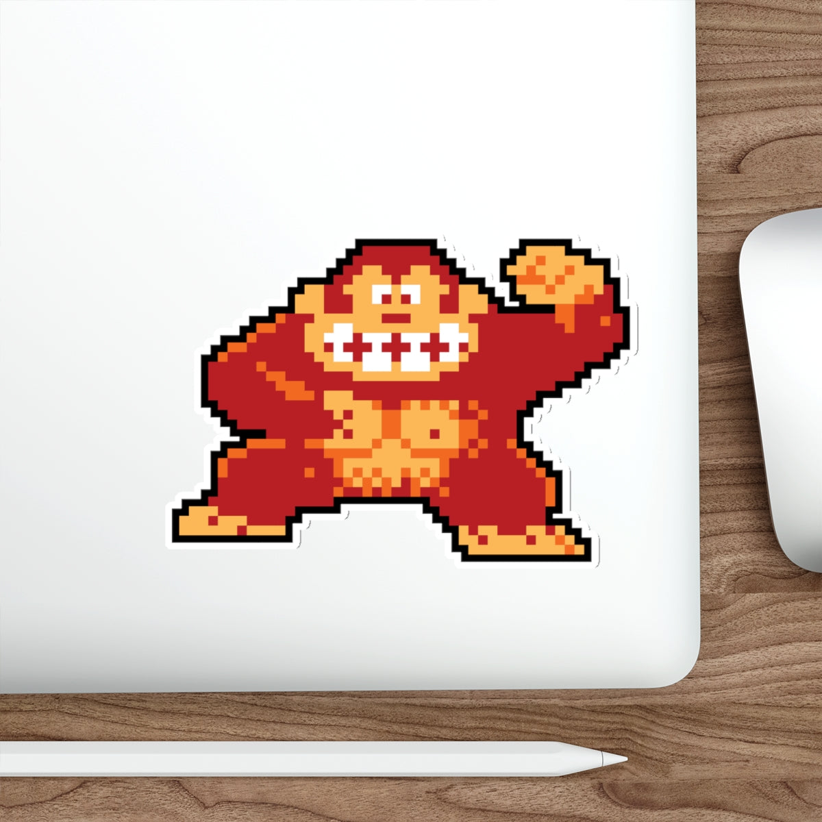 8-bit Legends: DonkeyKong die-cut stickers - Rerun Designs
