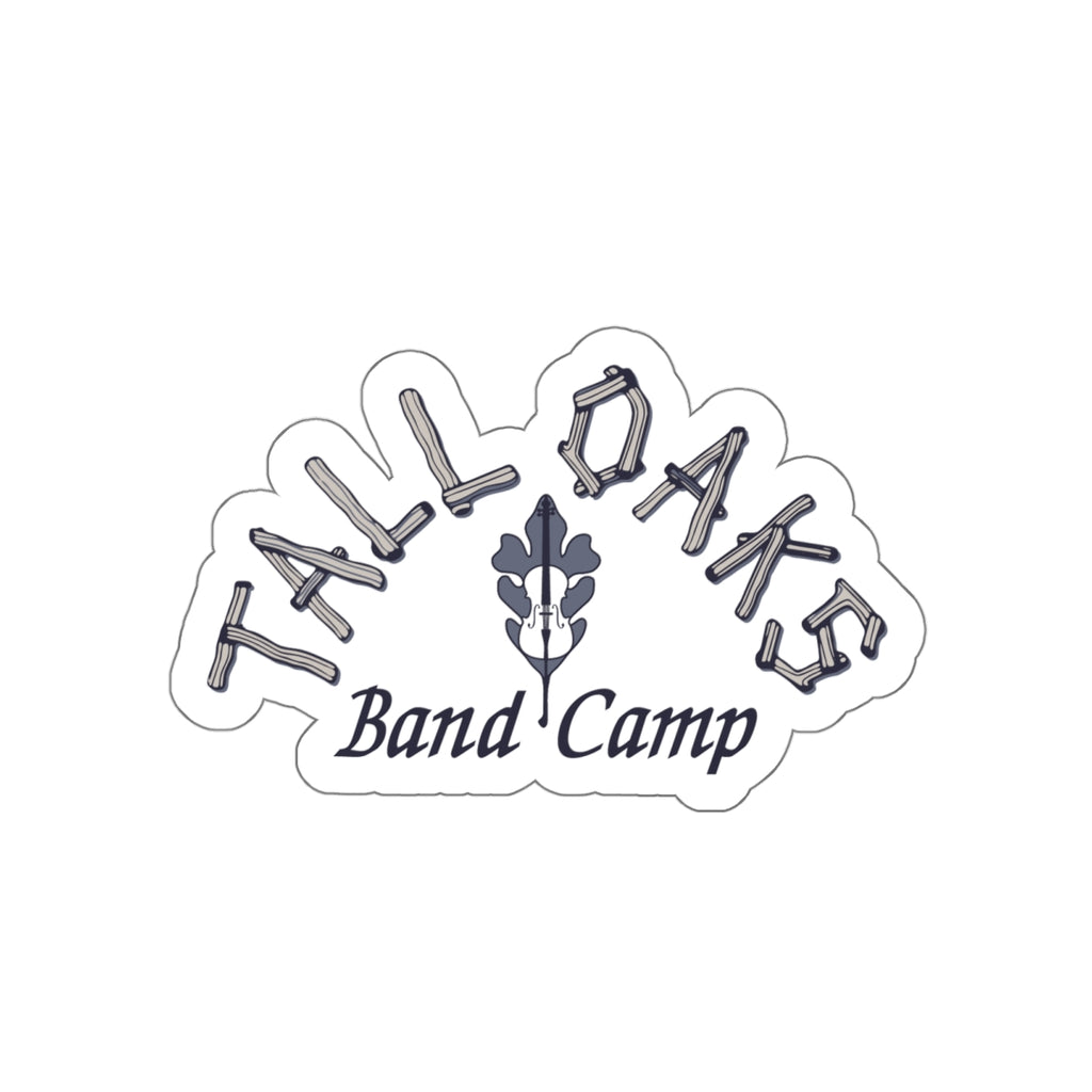 American Pie movie inspired Tall Oaks Band Camp die-cut stickers