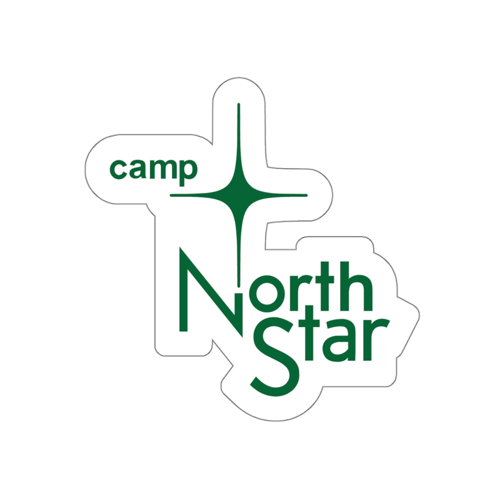 Meatballs movie-inspired Camp North Star summer camp die-cut stickers - Rerun Designs