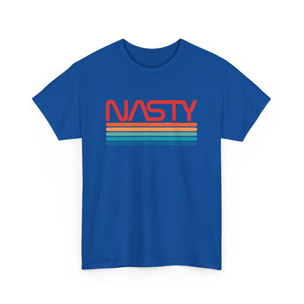 NASTY vintage rainbow NASA logo inspired t-shirt