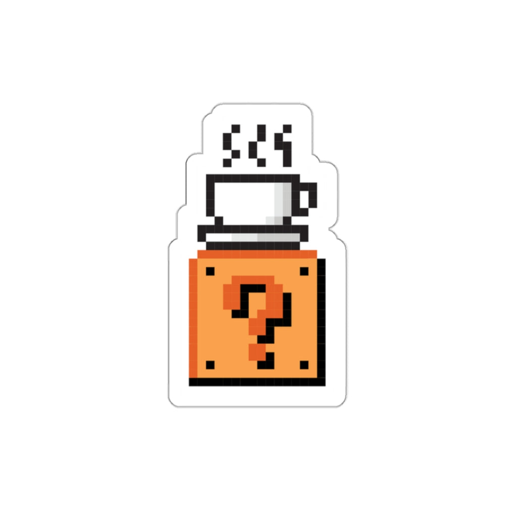 Caffeine power-up stickers