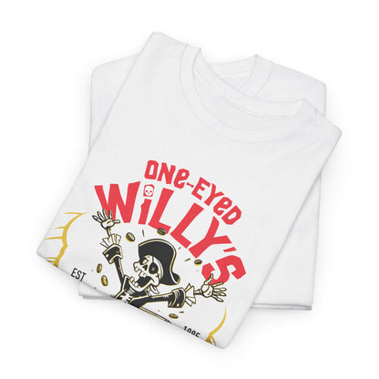 One-Eyed Willy's Treasure Hunt Goonies-inspired unisex t-shirt