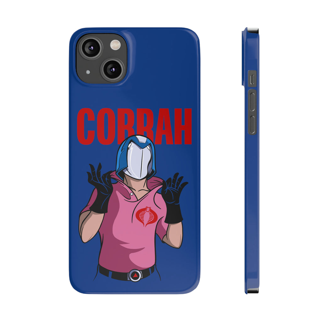 GI Joe inspired "Cobrah" Cobra Commander slim phone cases - Rerun Designs