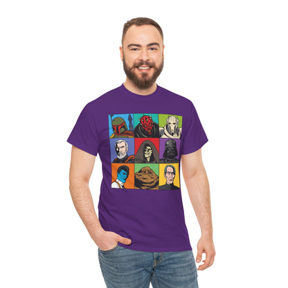 Villains of the Galaxy - Star Wars villains unisex t-shirt