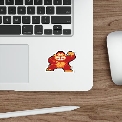 8-bit Legends: DonkeyKong die-cut stickers - Rerun Designs