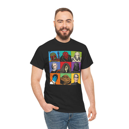 Villains of the Galaxy - Star Wars villains unisex t-shirt