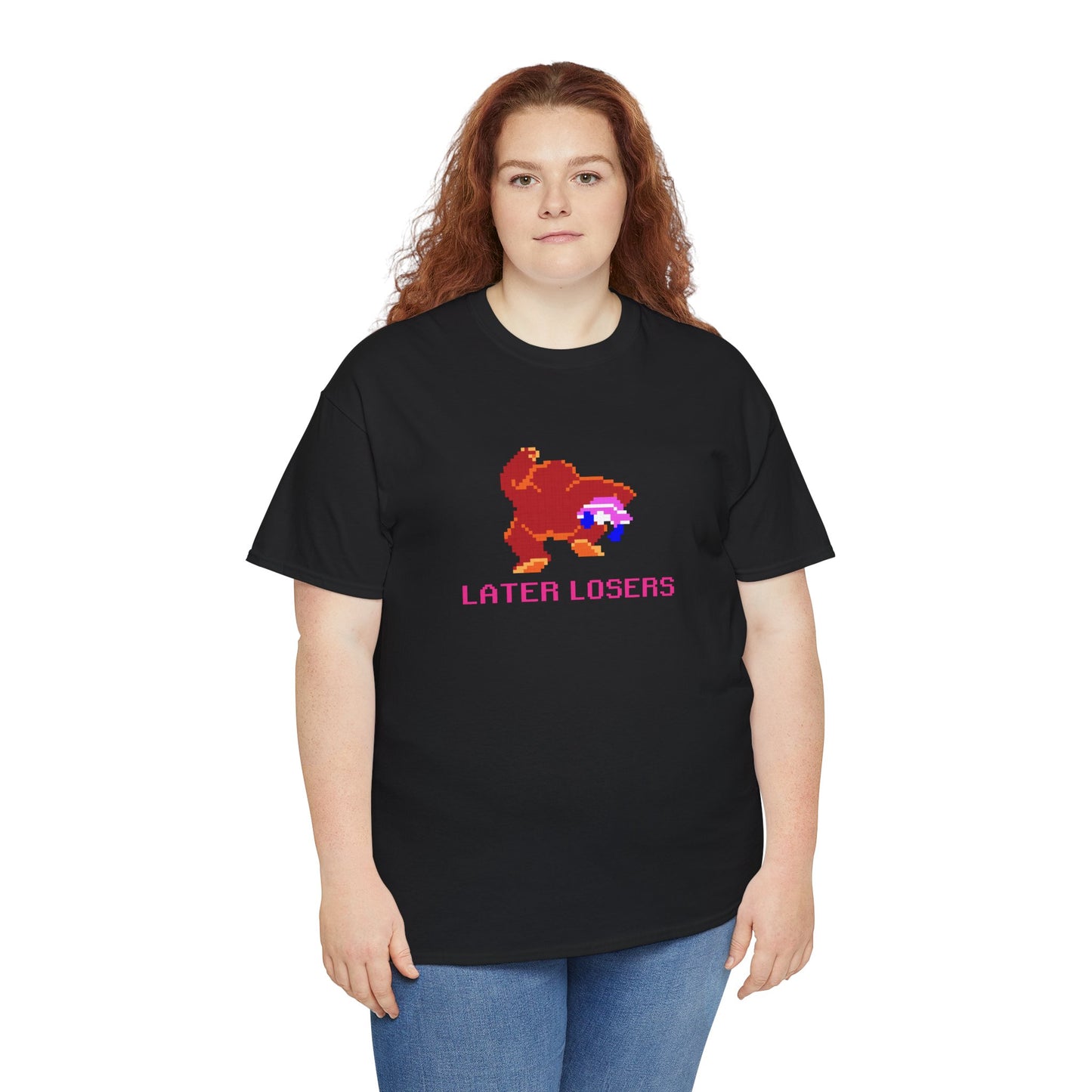 8-bit Legends: DonkeyKong "LATER LOSERS" unisex t-shirt