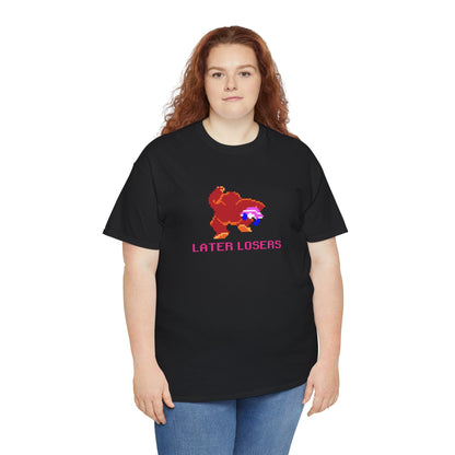 8-bit Legends: DonkeyKong "LATER LOSERS" unisex t-shirt