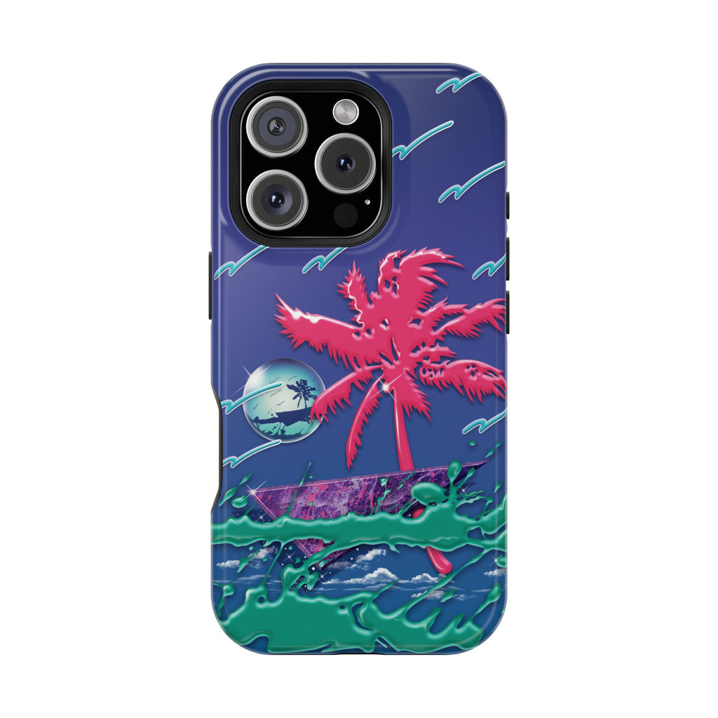 Pink Palm - Trapper Keeper inspired tough MagSafe® iPhone cases