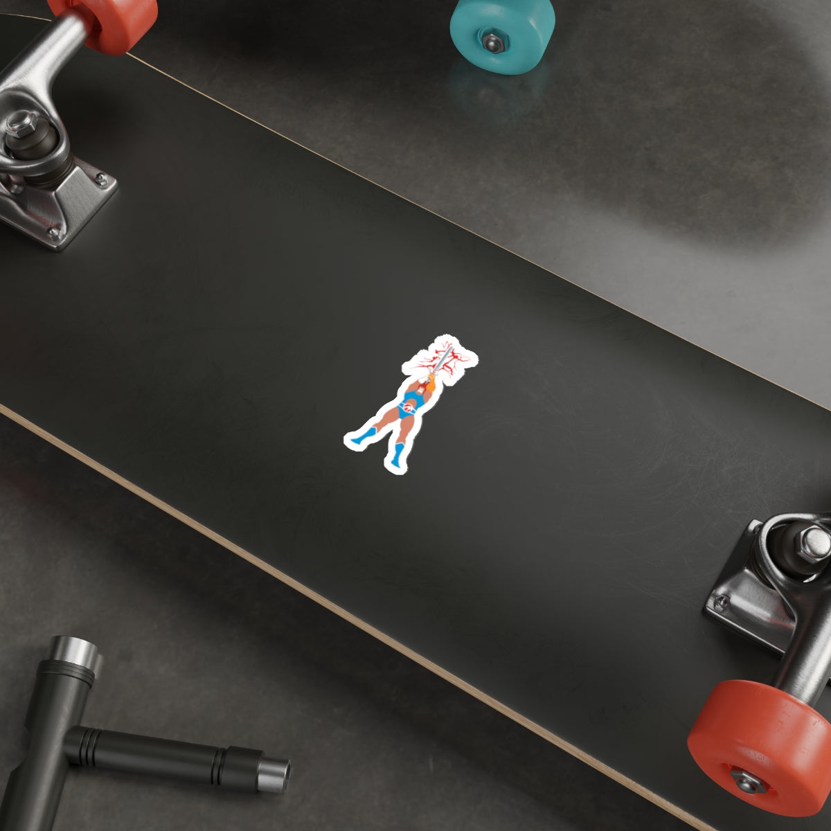 Lion-o silhouette vinyl die-cut sticker