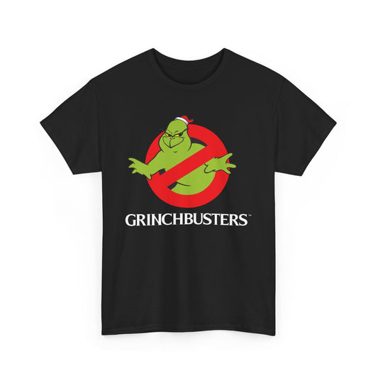 Grinchbusters - Grinch-inspired Christmas unisex t-shirt